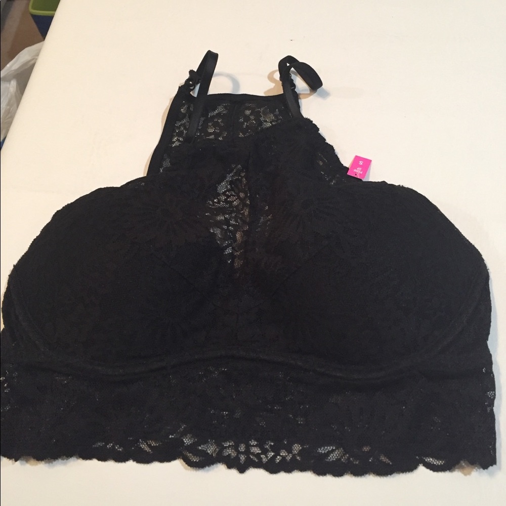 NWT Pink lace bralette
